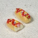 1/12  ミニチュアフード ホットドッグセット