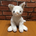 m様再販 子猫のふわふわ縫いぐるみ（白猫)
