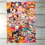  デザインペーパー♡A4サイズ  ぎゅうぎゅうレトロアニマル  第六弾♡10枚セット  