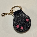 ♡桜花♡手縫い♡500円玉コインキーホルダー