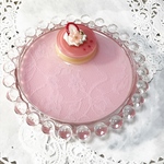 再販✖︎2☆桜ゼリーケーキのレースcircleアクセサリートレイ