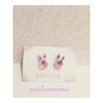 スターチス*うさぎSピアス/イヤリング