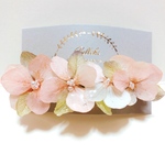 紫陽花のバレッタ
