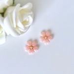 ［再］＊プチフラワー*✧ピアス✿桜✿
