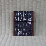 〔畳縁〕小財布 梅紺