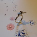 再販「お水のむの」シルバーリング
