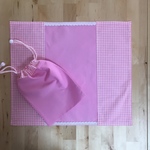 入学準備 ランチョンマット 小学校 40×46㎝ 巾着袋のセット 他1セット  aki501026様 オーダー品