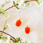 14kgf Vintage Orangeピアス