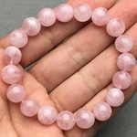 マダガスカル産ローズクォーツ 10ミリ・パワーストーンブレスレット