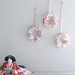spring mini wreath (  b  )