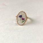 押し花リング 12