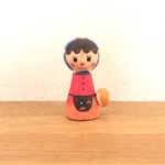 青いほおかむりのパンの妖精さん