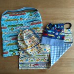 miimat様.*･ﾟ専用ページ   防災頭巾カバー＆コップ袋2つ＆ランチョンマットセット　.ﾟ･*.