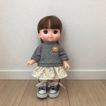 送料無料 ソラン  メルちゃん お花の洋服セット