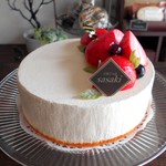 レアチーズケーキのスクイーズ