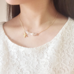 snowfall starfish／ネックレス