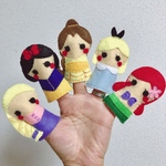 【再販５】選べる♡プリンセス指人形セット