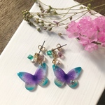 麗の蝶々ピアス イヤリング