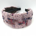 LINTON TWEED♡素敵なツイードをシンプルに♡ミックスカラーツィード♡カチューシャ♡幅広