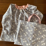 ma様専用☆さくらんぼのスモックとレッスンバッグ
