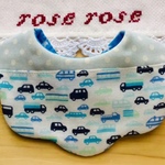 2way♪花びら❁ふわふわやわらかスタイ♪車