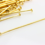 Tピン ゴールド 金色 gold 14mm~60mm 200本 サイズ選択可能！　ハッピークラフト / happycraft