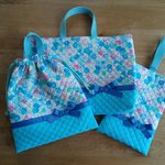 a-s-romi様.*･ﾟオーダー レッスンバック＆上履き入れ＆体操服袋セット　.ﾟ･*.