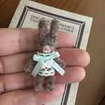 モールのうさぎ・茶色♡ミニチュアドール♪