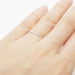 【送料無料！】1号-15号／HMS(Hammered Silver ring)