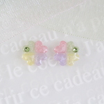 メルヘンのクローバーピアス/イヤリング