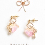 【受注製作】御守りピアス「SAKURA」