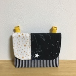移動ポケット 星座柄 クリップ付き No.23