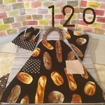パン屋さんのエプロンセット120