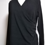 №588　カットソー　カシュクールブラウス