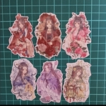 【送料無料】フレークシール19(女の子)【特殊印刷】