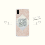 iphoneXR ケース ハード TPU スマホケース 32 大理石 ピンク