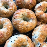 期間限定＊黒ごまチーズベーグル4個入