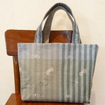 新作 choucho ブルーミックス トートバッグ ミナペルホネン ハンドメイド