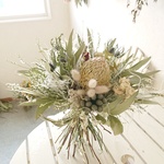 sary様オーダー品  ドライフラワークラッチブーケ