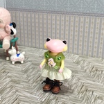 フォーチュンのお洋服♪ふりふりワンピ♪グリーン
