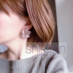 2019/大人カラー petit flowerピアス/イヤリング