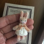 モールのピンクうさぎ♡ミニチュアドール♪