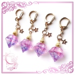 ★購入可★【レジン作品】海月ジュエルキーホルダー