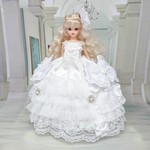 リカちゃん お姫様ドレス 一点物☆ホワイト