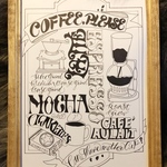 コーヒー看板風　A4サイズ