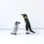 コウテイペンギンの親子マスコット(小)