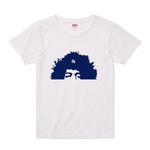 レディース文鳥Tシャツ  「アフロマン」 【受注生産】