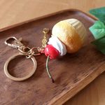 カップケーキのキーホルダー