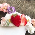 strawberry❤︎  バレッタ