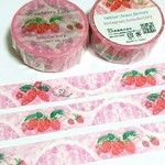 ストロベリーレースのマスキングテープ